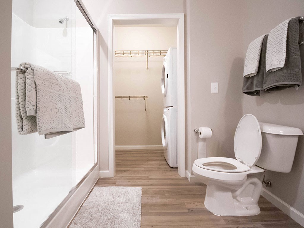 Bathroom at Mirada Apartments, Lewis Center, OH