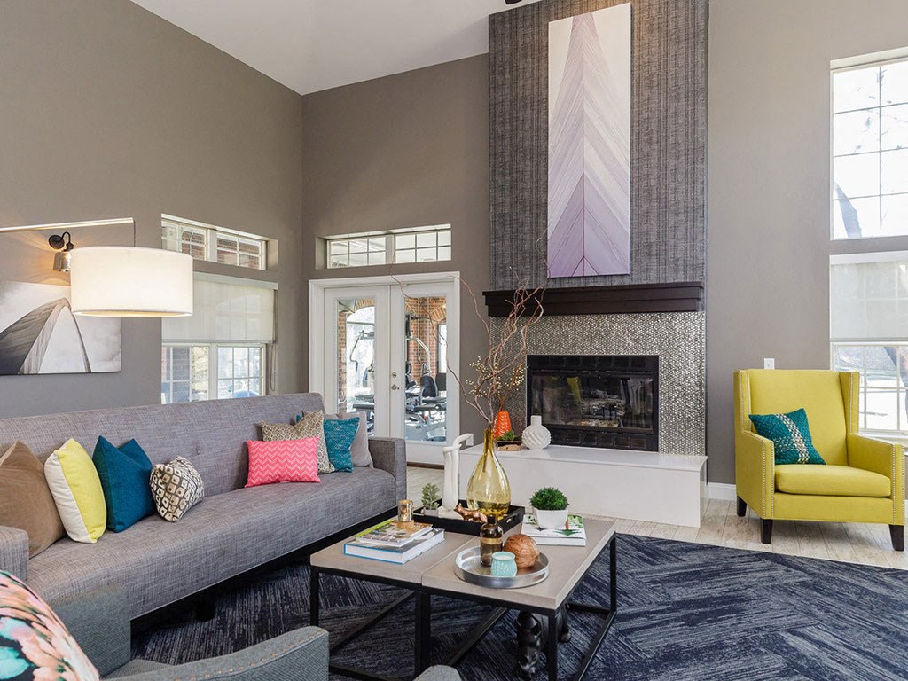 Community clubhouse at Reflection Cove Apartments in Missouri