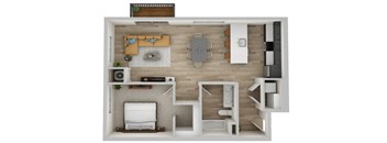 1F Floor Plan at The Westlyn, Minnesota