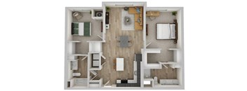 2A Floor Plan at The Westlyn, West Saint Paul, MN