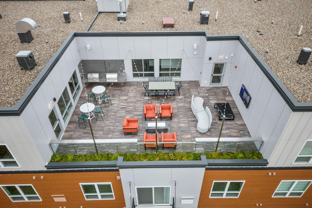 Aerial Rooftop View at The Aurilla, Cottage Grove, 55016