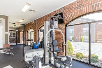 State-Of-The-Art Gym And Spin Studio at Reflection Cove Apartments in Manchester, MO