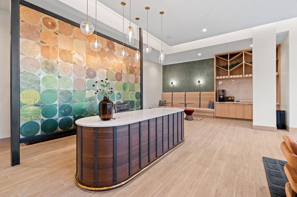 Lobby Entrance at The Hallon apartments, Hopkins, MN, 55343