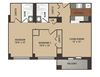 Brandon Floor Plan Brandon Floor Plan at Crescent Centre Apartments, Kentucky, 40202