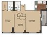Radcliff Floor Plan Radcliff Floor Plan at Crescent Centre Apartments, Louisville, 40202