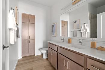 Hallon II - designer cabinetry at The Hallon luxury apartments in Hopkins, MN