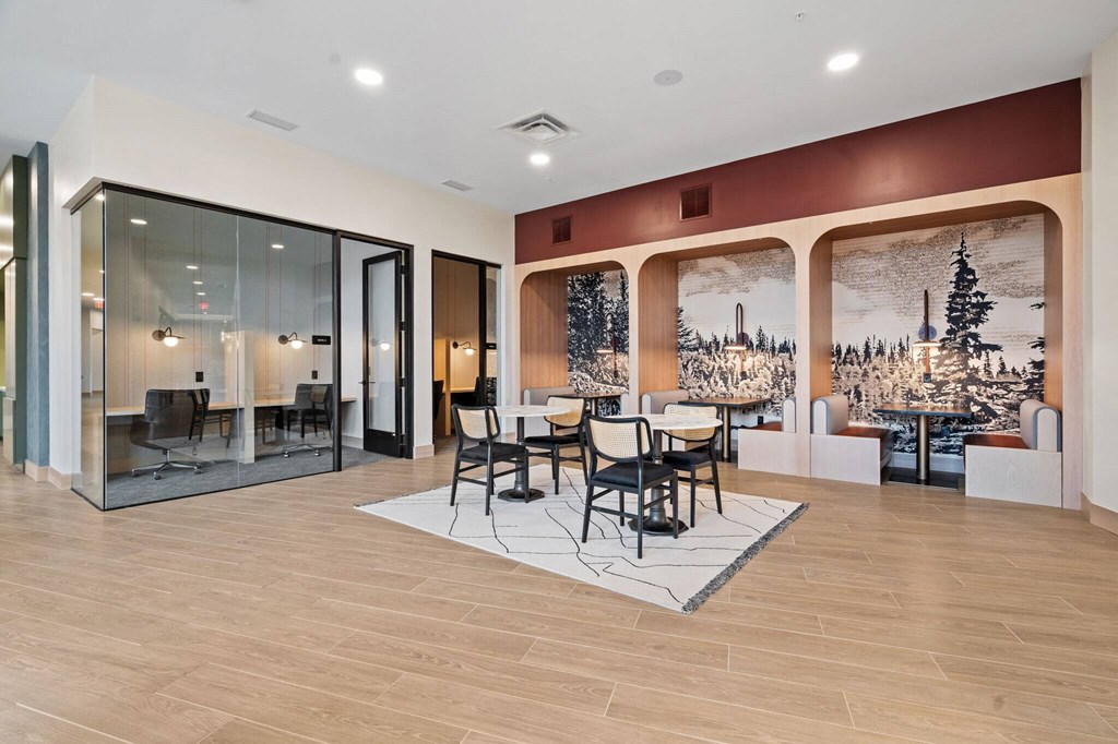 Business Center at The Hallon apartments,Hopkins, 55343