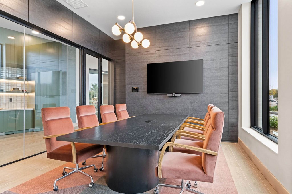 Conference Room at The Hallon Apartments,  Hopkins, 55343