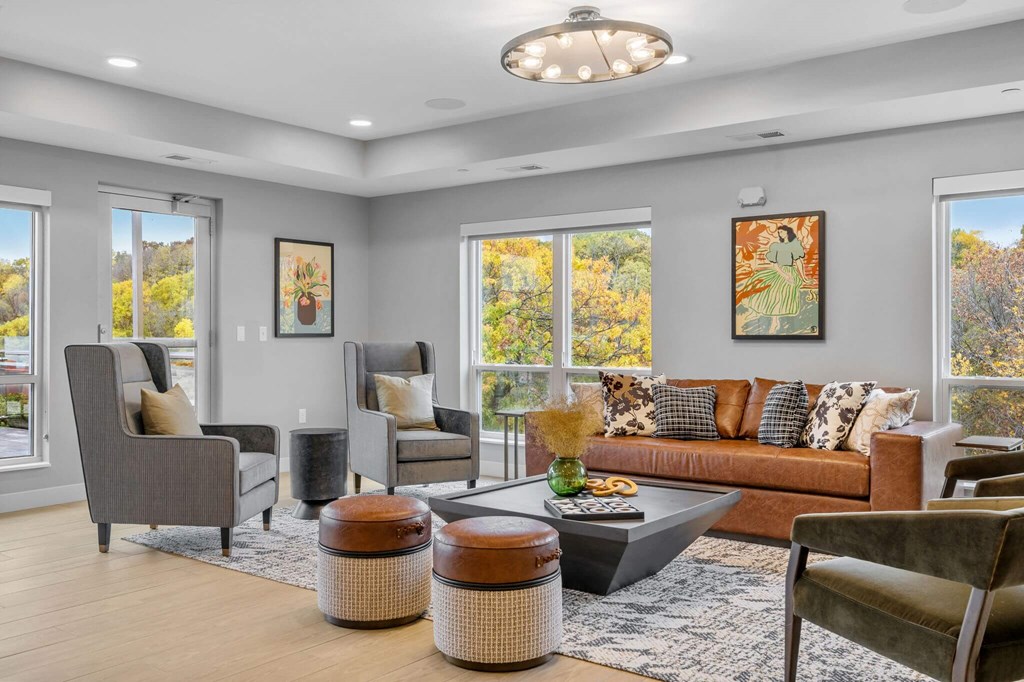 Lounge Area at The Aurilla, Cottage Grove, Minnesota