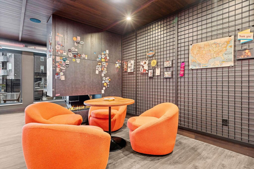 Community Lounge at The Hallon Apartments,  Hopkins