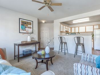 Ceiling fan at Villas at The Villas at Bailey Ranch Apartments, Owasso, 74055