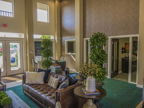 Community Clubhouse at The Villas at Bailey Ranch Apartments, Oklahoma
