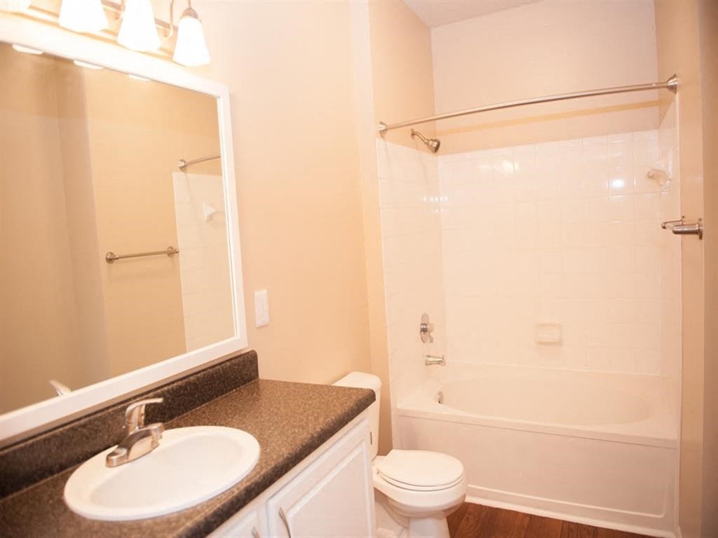 Bathroom With Bathtub  Waterford Place Apartments in Memphis TN
