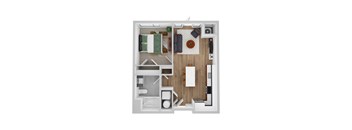 Cumberland floor plan image at Park 205, Park Ridge