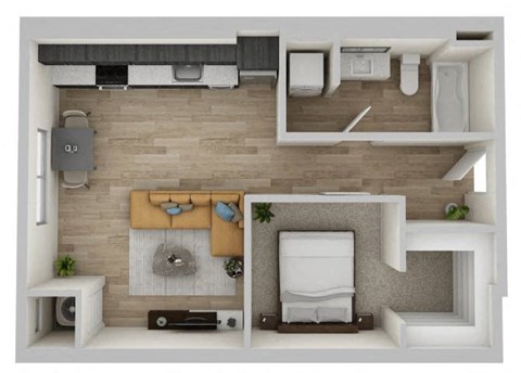 D Floor Plan at The Westlyn, West Saint Paul