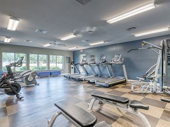 Modern Fitness Center at Waterchase Apartments, Wyoming, MI, 49519