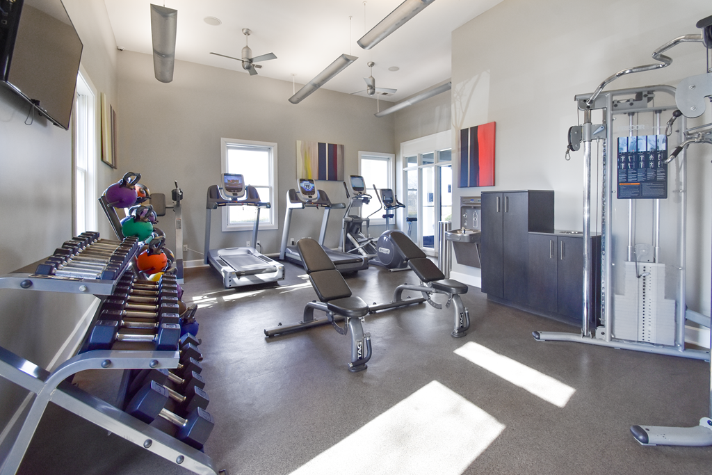 gym Gym at The Bradford at Easton Apartments in Columbus, OH