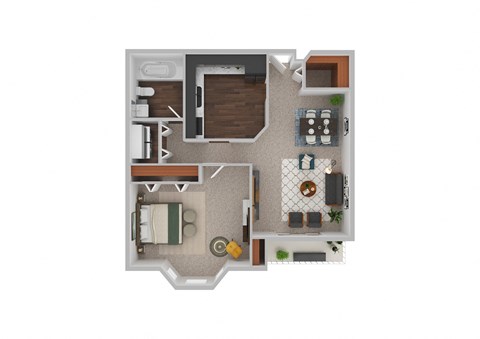 a1 floor plan  the residences at