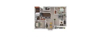 Lasalle floor plan at The Pointe at St Joseph