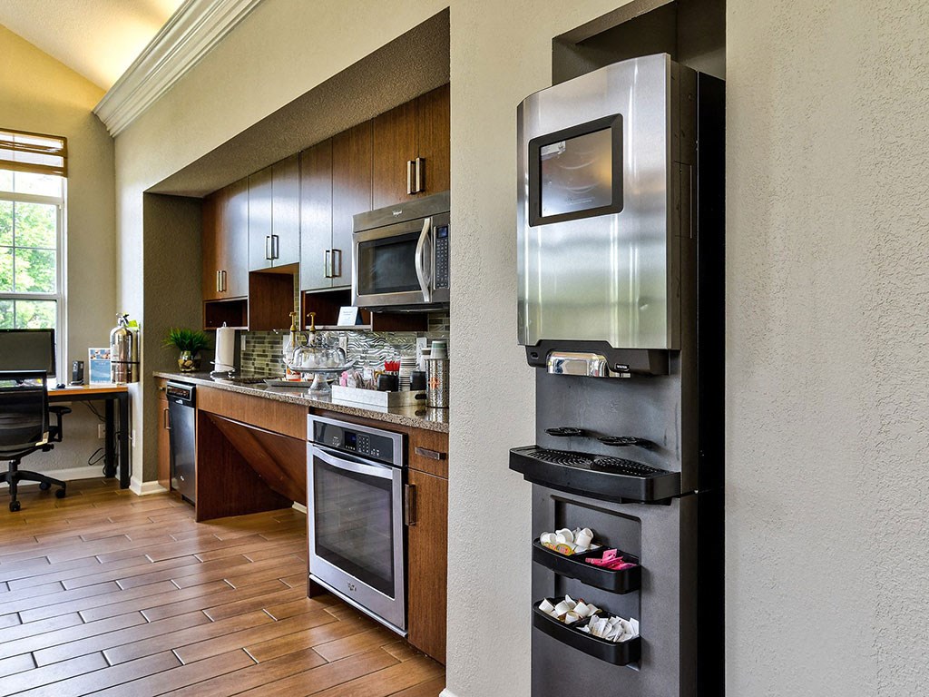 Kitchen at The Villas at Main Street, Ann Arbor