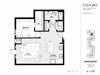 Northwest Floor Plan Northwest Floor Plan at Park 205, Illinois, 60068