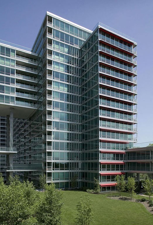 Tall Buildings View at Optima Old Orchard Woods, Illinois