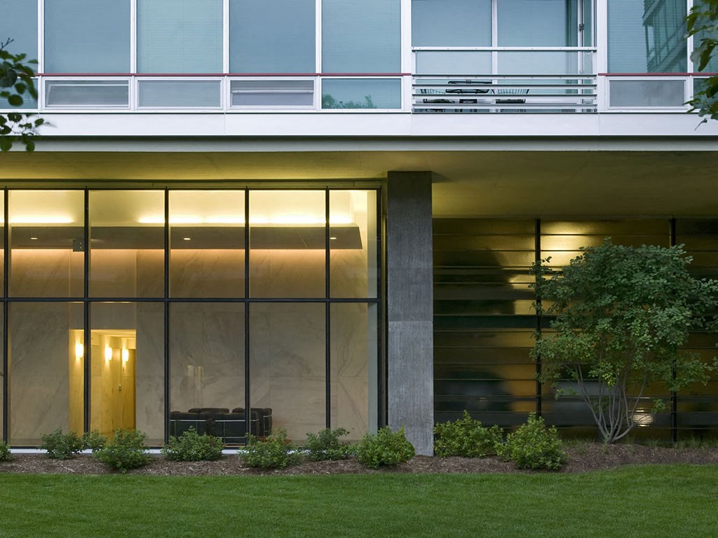 Green Lawn at Optima Old Orchard Woods, Skokie, IL