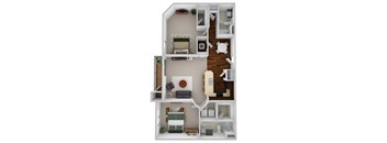 Suite H3R at Kenyon Square Apartments, Westerville, OH, 43082