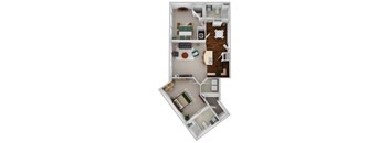 Suite S1 at Kenyon Square Apartments, Westerville, OH, 43082