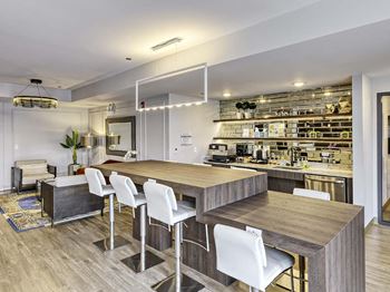 Clubroom at Noca Blu, Chicago