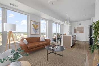 Hallon II - open floor plans at The Hallon luxury apartments in Hopkins, MN