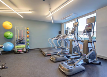 Two Level Fitness Center at Noca Blu, Chicago, IL