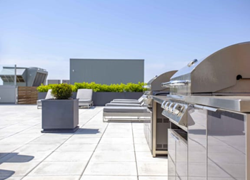 Rooftop Grill Stations at Noca Blu, Chicago