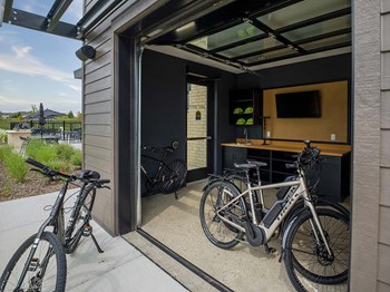 Bike shop at Velo Village Apartments, Franklin, WI, 53132 - Photo Gallery 13