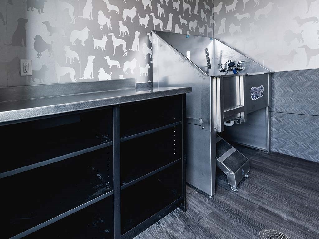 Dog wash at Velo Village Apartments, Franklin, WI