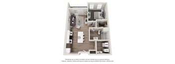 1 bedroom 1 bathroom  at Velo Village Apartments, Franklin, WI