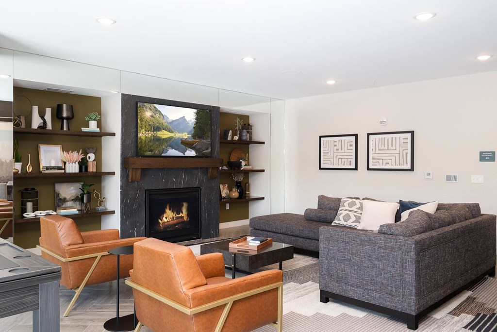 Fireplace Lounge at The Westlyn, Minnesota