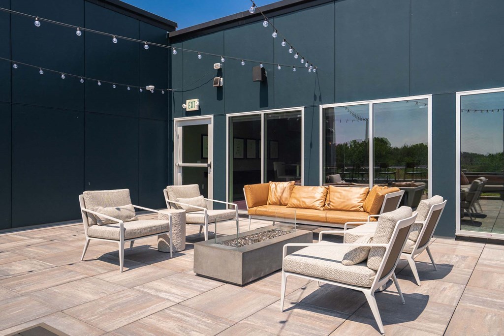 Outdoor Lounge at The Westlyn, West Saint Paul, MN