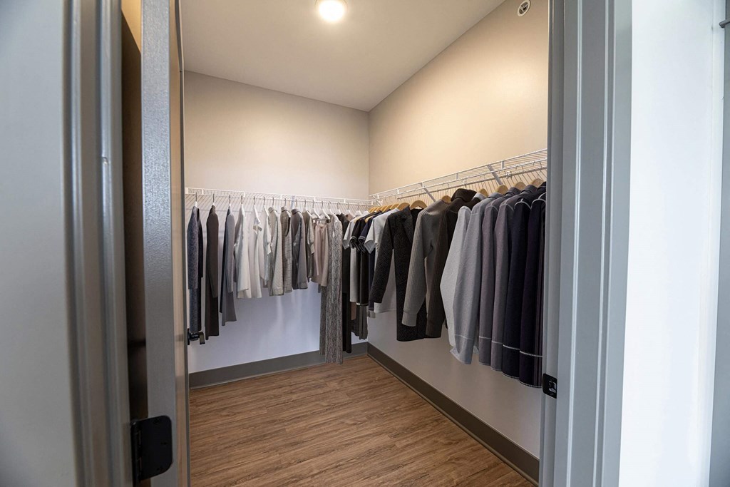 Walk-in Closet at The Commons at Rivertown, Grandville, Michigan, 49418