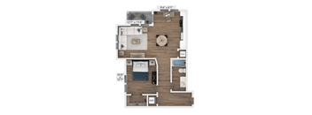 A2 Floor Plan at Azalea, Florida, 33619