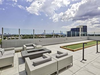 Spacious Rooftop Deck at Noca Blu, Chicago, Illinois, 60647