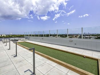 Rooftop Bocce Ball at Noca Blu, Chicago