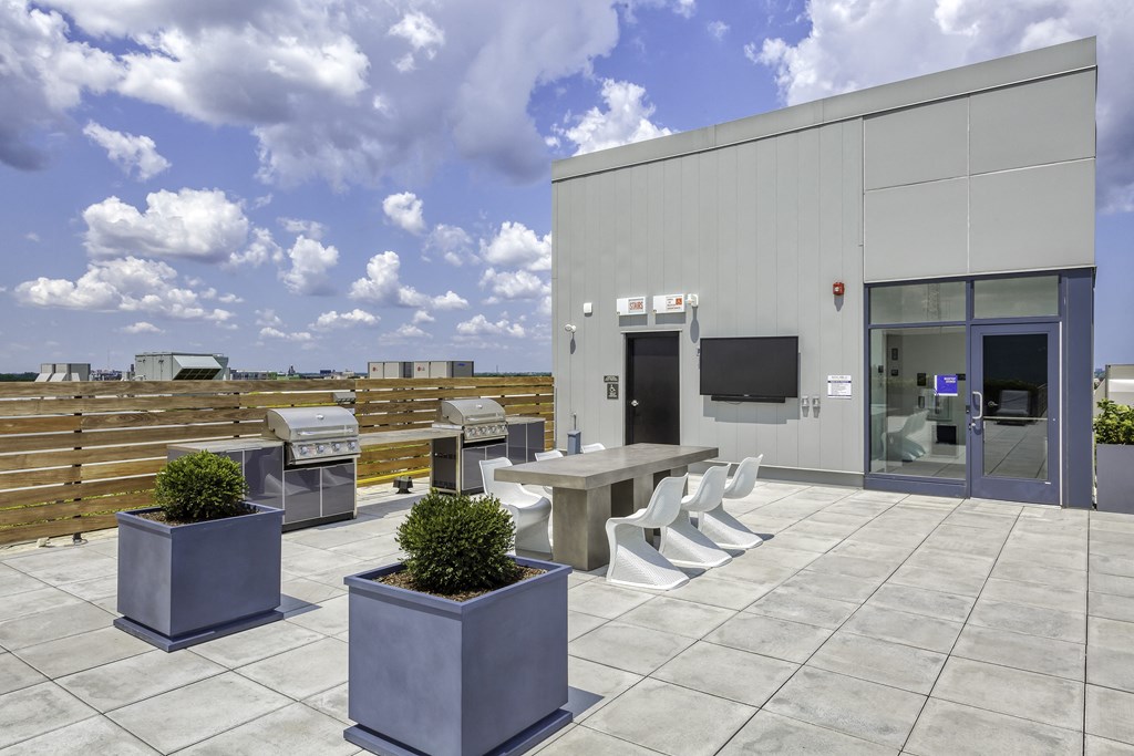 Rooftop Lounge at Noca Blu, Chicago, Illinois