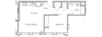 One Bedroom One Bathroom