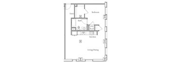 One Bedroom One Bathroom