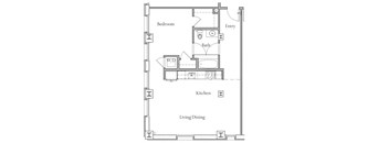 One Bedroom One Bathroom