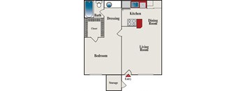 Rosewood floor plan