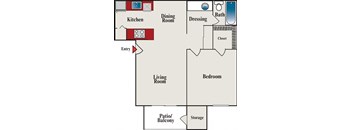 Rosewood floor plan