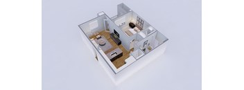 Acoma Floor Plan 1 Bed - 1 Bath |746 sq. ft. View 1