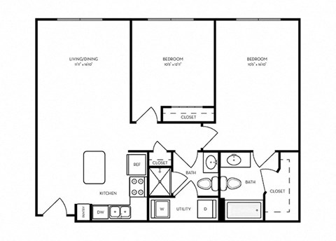B2 floorplan layout